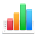 Ícone transparente do Apple Numbers PNG