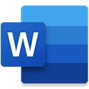 Microsoft Word para Mac Ícone PNG Transparente