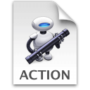 Ícone do arquivo ACTION