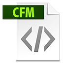 Ícone do arquivo CFM