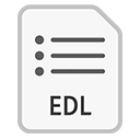 Ícone do arquivo EDL
