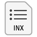 Ícone do arquivo INX