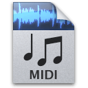 Ícone do arquivo MIDI