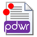 Ícone do arquivo PDWR