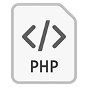 Ícone do arquivo PHP