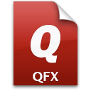 Ícone do arquivo QFX