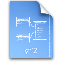 Ícone do arquivo QTZ