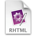 Ícone do arquivo RHTML