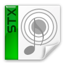 Ícone do arquivo STX
