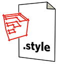 Ícone do arquivo STYLE