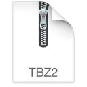 Ícone do arquivo TBZ2
