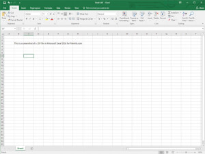 Captura de tela de um arquivo dif no Microsoft Excel 2016