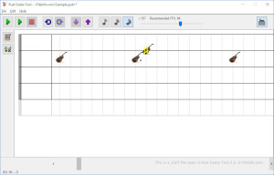 Captura de tela de um arquivo guit em Rust Guitar Tool