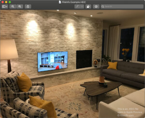 Captura de tela de um arquivo heic no Apple Preview 10