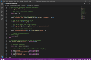 Captura de tela de um arquivo lua no Microsoft Visual Studio Code 1