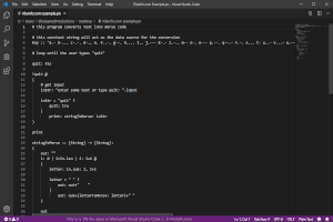 Captura de tela de um arquivo pn no Microsoft Visual Studio Code 1